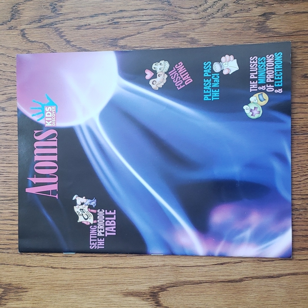 Vintage Y2K Kids Discover Magazine Atoms Volume 16 Issue 3 March 2006